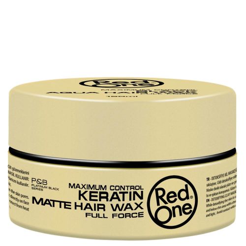 Red One Full Force Matte Hair Wax Keratin 150ml